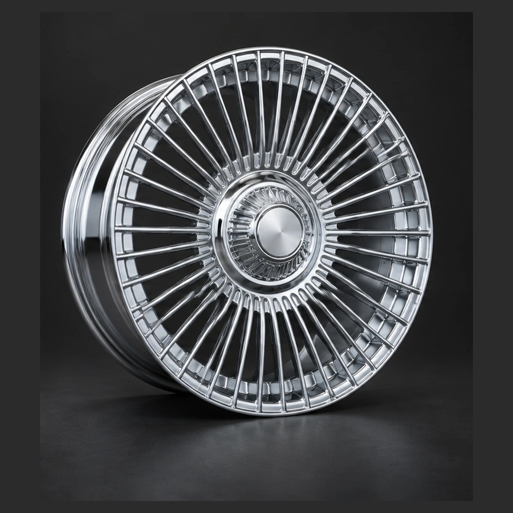 Кованый диск Rimvanta RV-0808, ракурс ¾