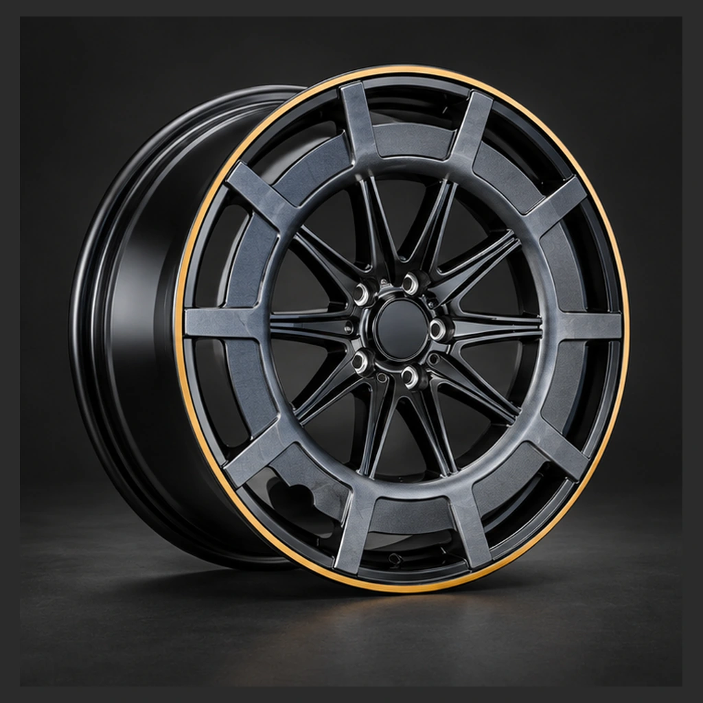 Forged wheel Rimvanta RV-0897, three-quarter view